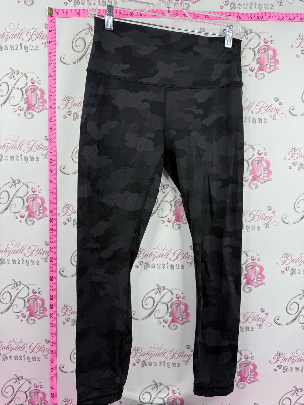 lululemon athletica camo leggings Black Camo High-Rise Leggings